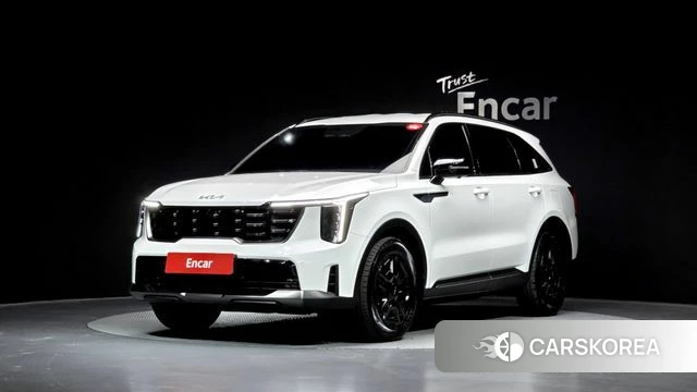 Kia The New Sorento 4th Generation 2024 Белый из Кореи