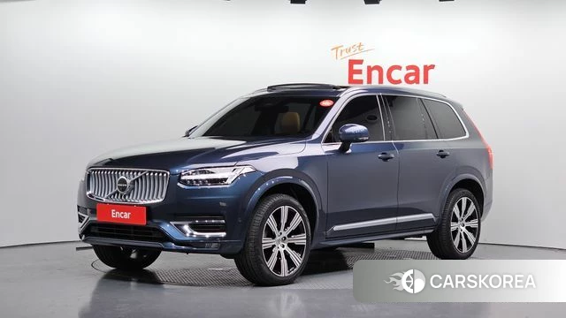 Volvo XC90 second Generation 2023 Синий из Кореи