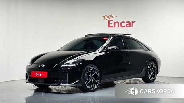 Hyundai Ionic 6 2023 Черный из Кореи