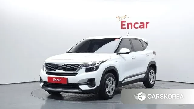 Kia Seltos 2021 Белый из Кореи