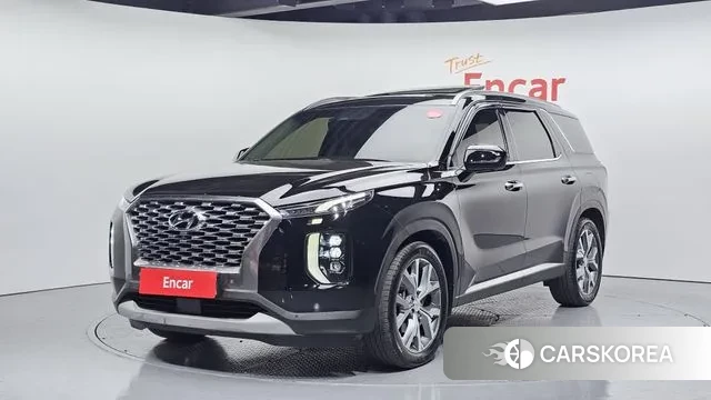 Hyundai Palisade 2019 Черный из Кореи