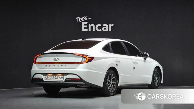 Hyundai Sonata Hybrid (DN8) 2020 Белый из Кореи