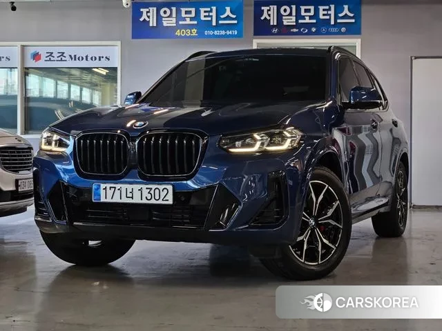 BMW X3 (G01) 2023 Синий из Кореи