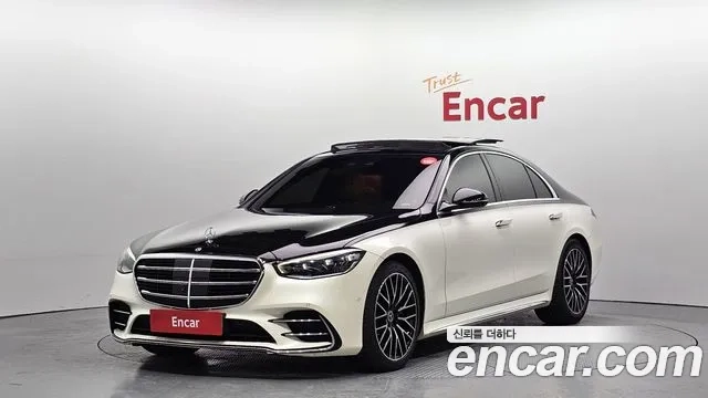 Mercedes-Benz S-Class W223 2022 Белый из Кореи