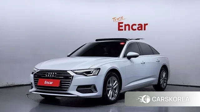Audi A6 (C8) 2023 Белый из Кореи