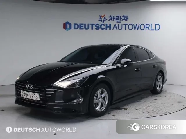 Hyundai Sonata (DN8) 2021 Черный из Кореи