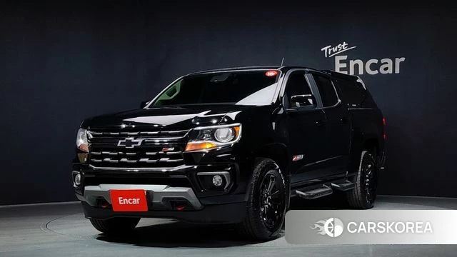Chevrolet (GM Daewoo) Real New Colorado 2022 Черный из Кореи