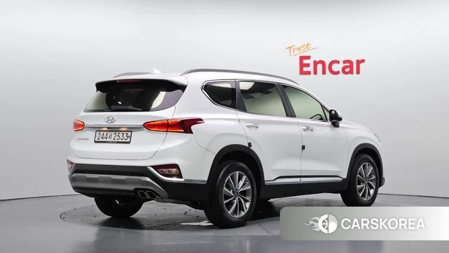 Hyundai Santa Fe TM 2019 Белый из Кореи