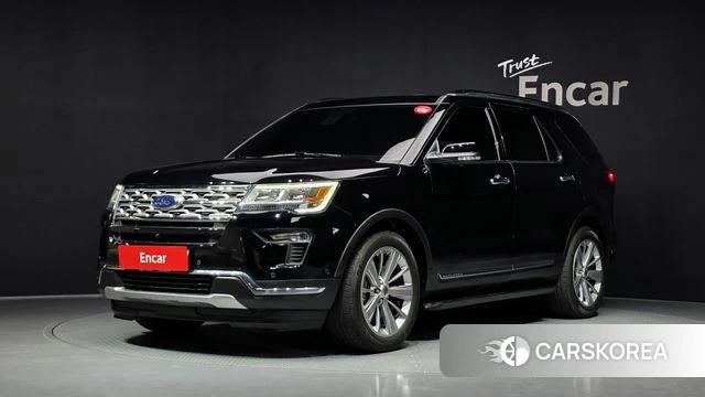 Ford Explorer 2018 Черный из Кореи