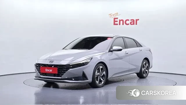 Hyundai Avante (CN7) 2020 Серебряный из Кореи