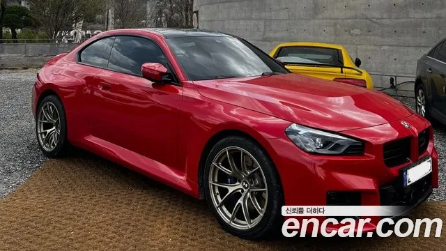 BMW M2 (G87) 2024 Красный из Кореи