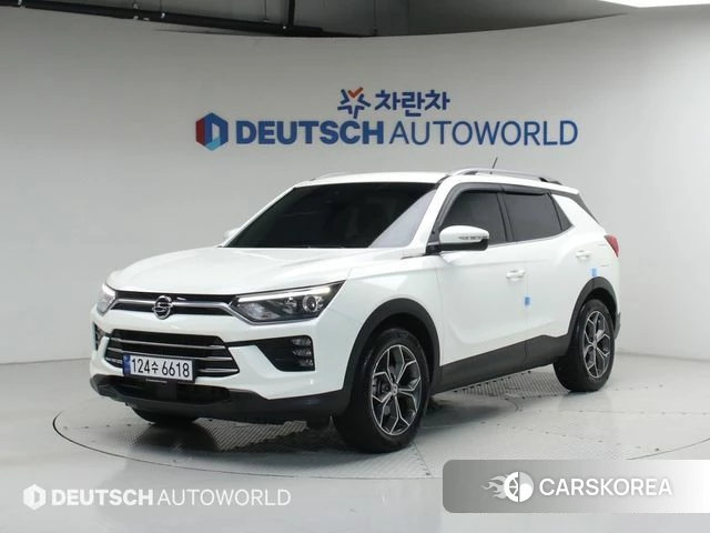 Ssangyong Beautiful Korando 2020 Белый из Кореи