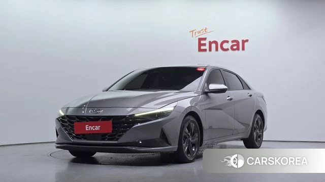 Hyundai Avante Hybrid (CN7) 2020 Серый из Кореи