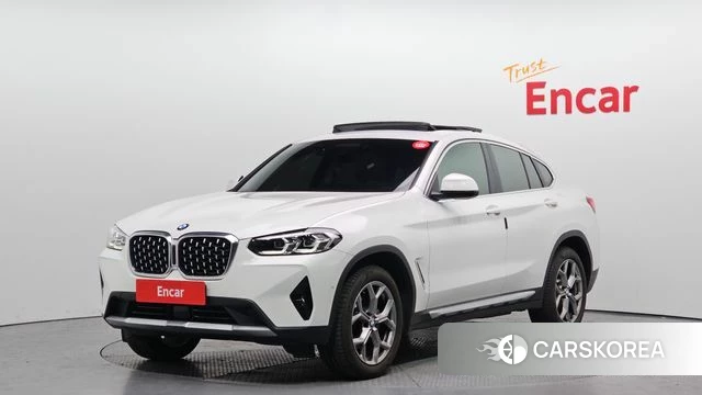 BMW X4 (G02) 2021 Белый из Кореи