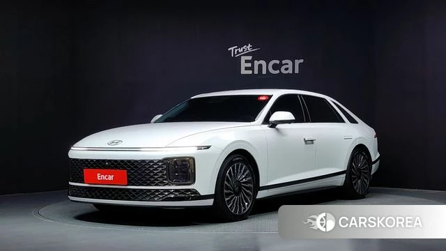 Hyundai Grandeur Hybrid (GN7) 2024 Белый из Кореи