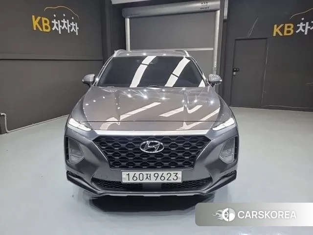 Hyundai Santa Fe TM 2018 Серый из Кореи