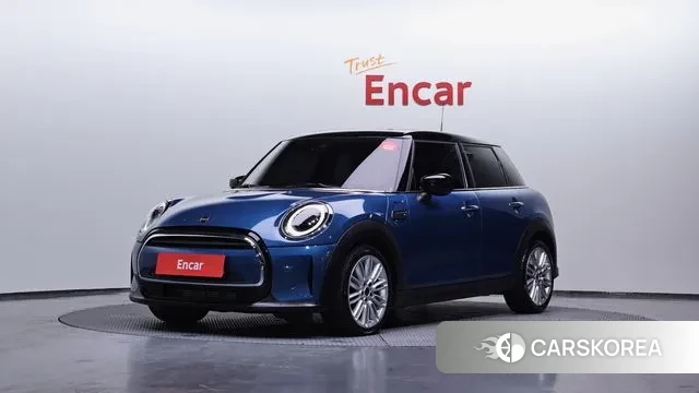 Mini Cooper 2022 Синий из Кореи