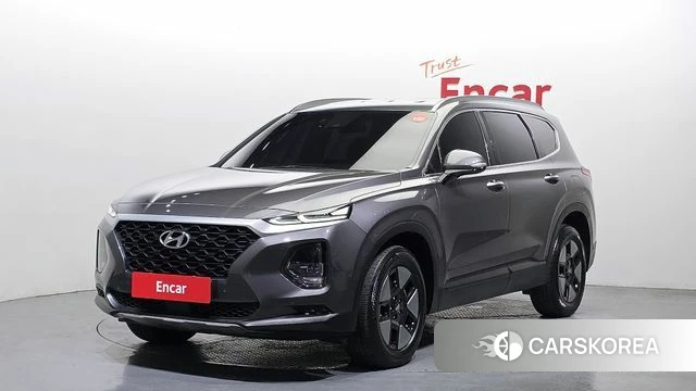 Hyundai Santa Fe TM 2018 Серый из Кореи