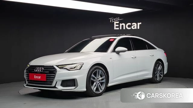 Audi A6 (C8) 2020 Белый из Кореи