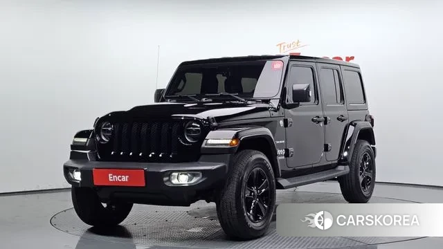 Jeep Wrangler (JL) 2018 Черный из Кореи