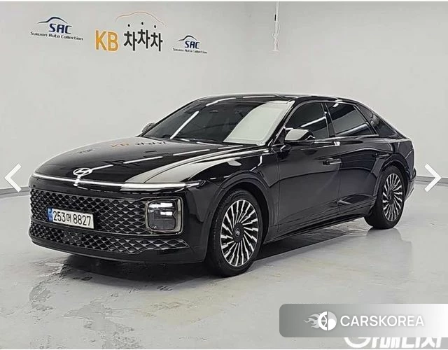Hyundai Grandeur Hybrid (GN7) 2023 Черный из Кореи