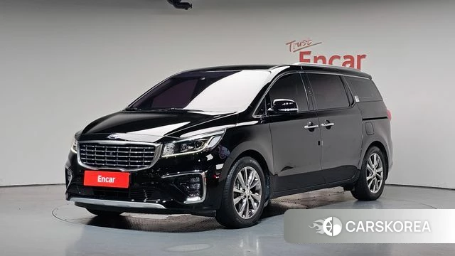 Kia The New Carnival 2018 Черный из Кореи