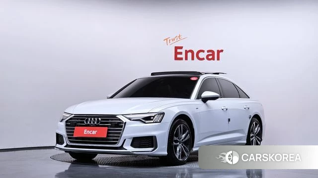 Audi A6 (C8) 2022 Белый из Кореи