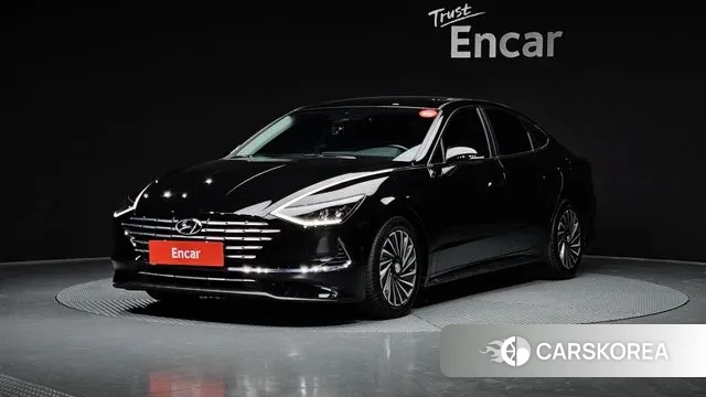 Hyundai Sonata Hybrid (DN8) 2022 Черный из Кореи