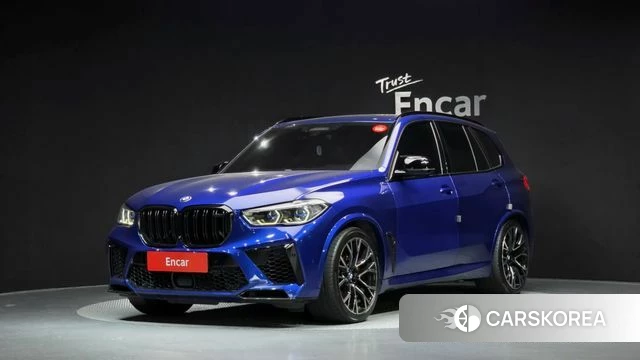 BMW X5M (G05) 2021 Синий из Кореи