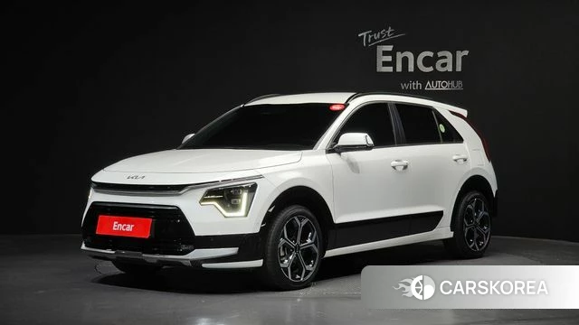 Kia Di Ol Nu Niro 2022 Белый из Кореи