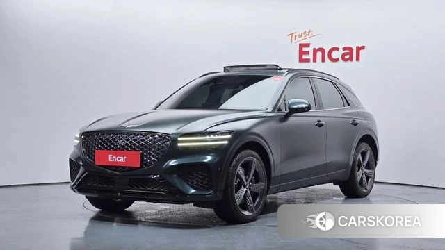 Genesis GV70 2021 Зеленый из Кореи