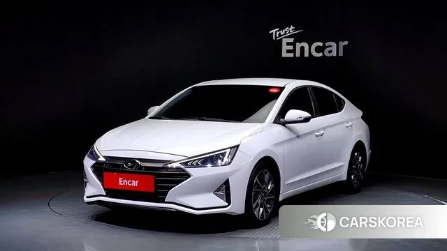 Hyundai The New Avante AD 2019 Белый из Кореи
