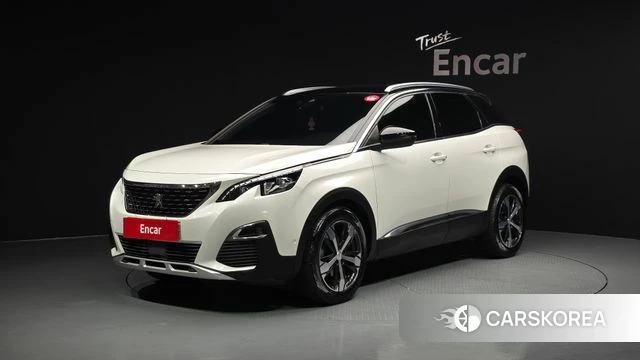 Peugeot 3008 second generation 2019 Черный из Кореи