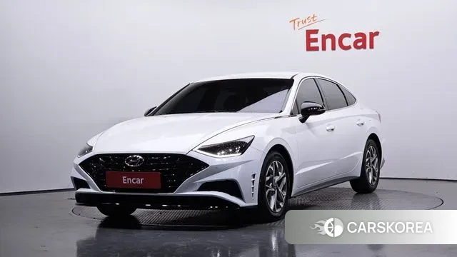 Hyundai Sonata (DN8) 2022 Белый из Кореи