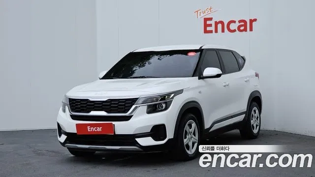 Kia Seltos 2021 Белый из Кореи