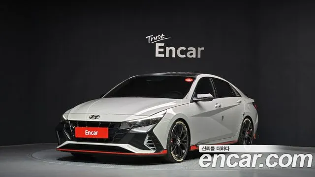 Hyundai Avante (CN7) 2021 Серый из Кореи