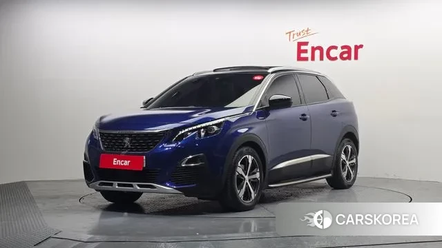 Peugeot 3008 second generation 2019 Синий из Кореи