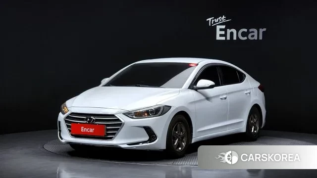 Hyundai Avante AD 2018 Белый из Кореи