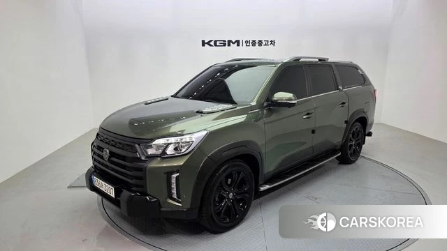 Ssangyong The New Rexton Sport 2023 Светло-зеленый из Кореи