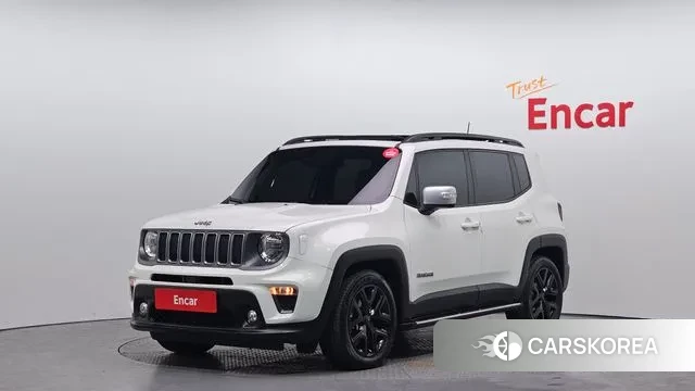 Jeep Renegade 2022 Белый из Кореи