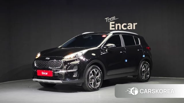 Kia Sportage The Bold 2021 Черный из Кореи