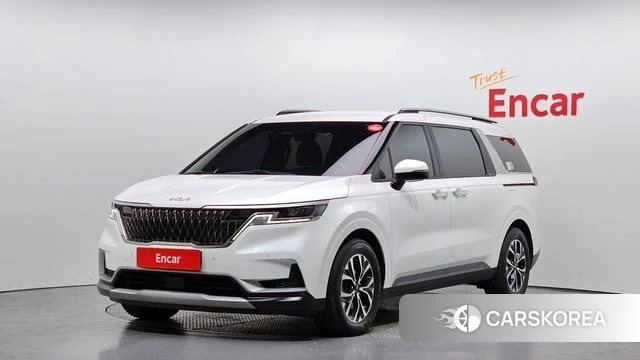 Kia Carnival 4th generation 2023 Белый из Кореи