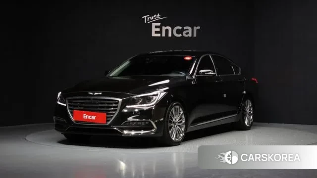 Genesis G80 2018 Черный из Кореи
