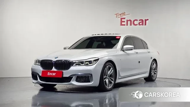 BMW 7 Series (G11) 2019 Белый из Кореи