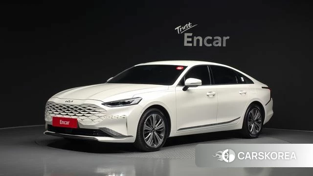 Kia K8 Hybrid 2023 Белый из Кореи