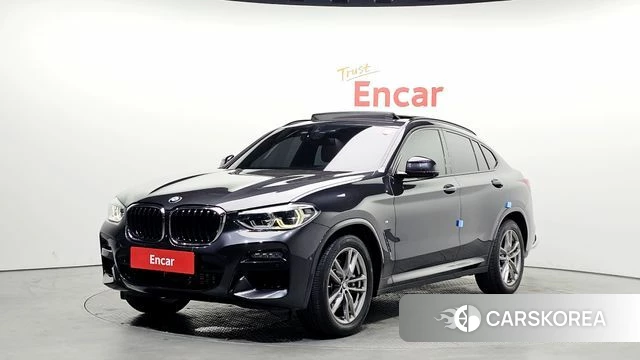 BMW X4 (G02) 2021 Серый из Кореи