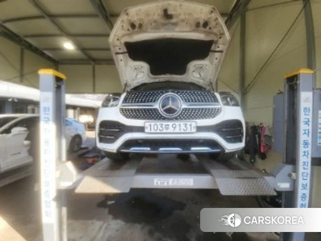 Mercedes-Benz GLE-Class W167 2019 Белый из Кореи