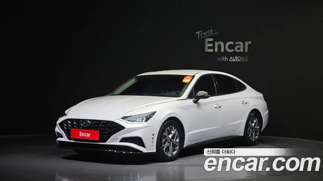 Hyundai Sonata (DN8) 2021 Белый из Кореи