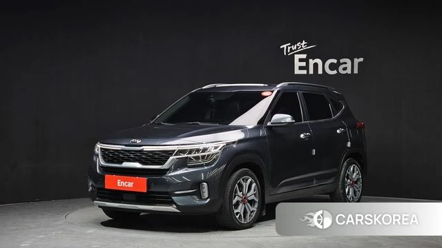Kia Seltos 2019 Серый из Кореи