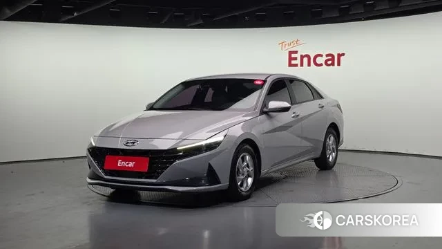 Hyundai Avante (CN7) 2020 Серебристо-серый из Кореи